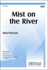 Mist on the River SAB choral sheet music cover